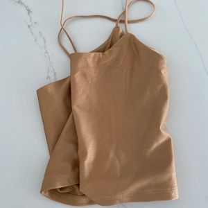 Silky camel tank